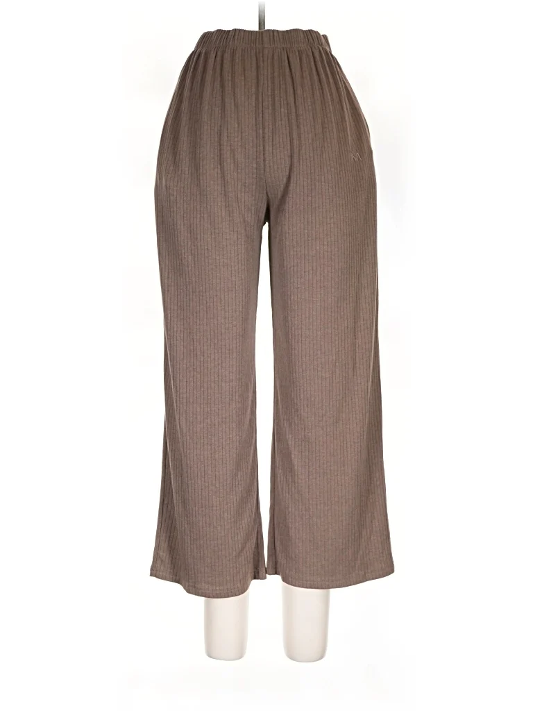Nature Casual Pants - High Rise: Brown Bottoms - Size 2X-Small