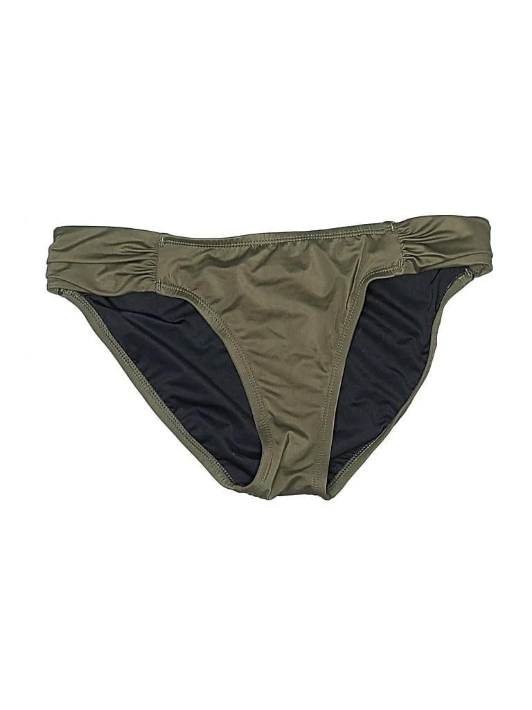 coastal blue Swimsuit Bottoms: Green Swimwear - Size X-Small