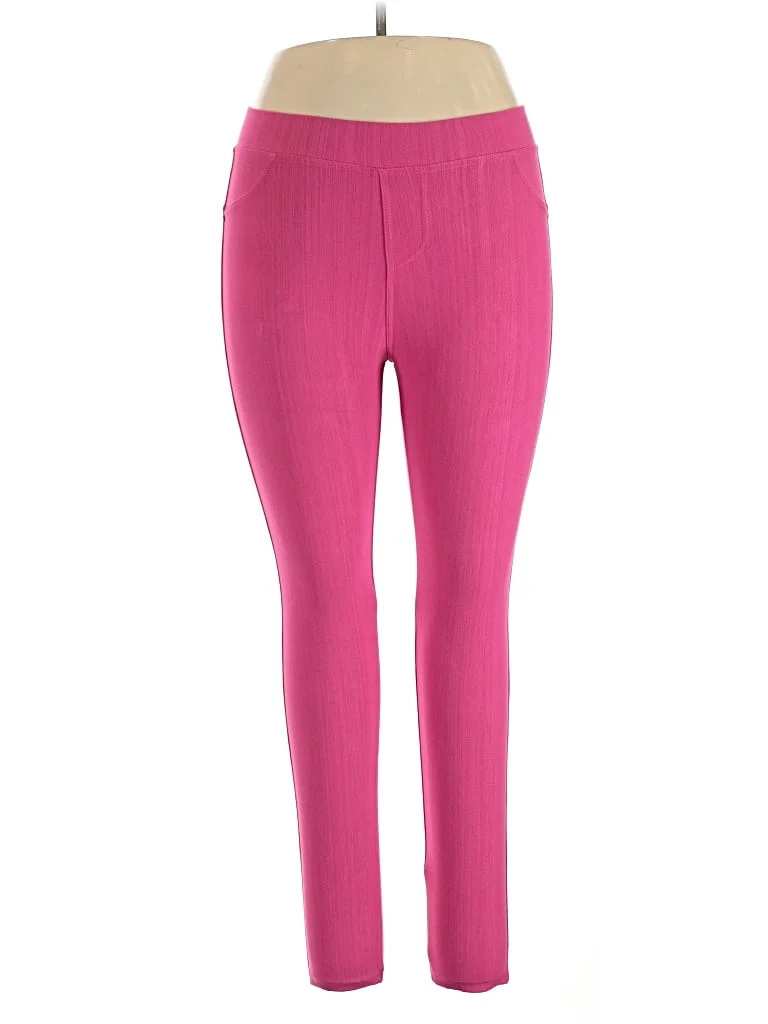 Vibe Active Pants - High Rise: Pink Activewear - Size 1