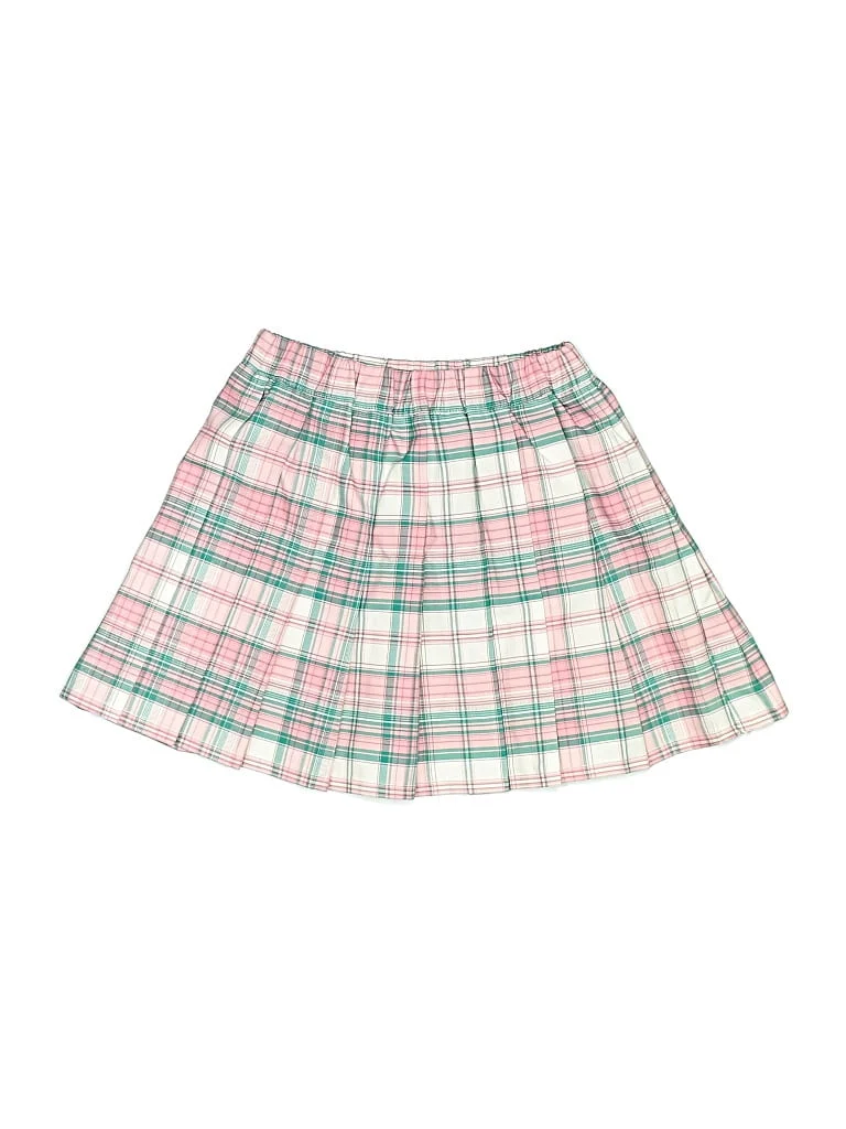 Balabala Skirt: Pink Plaid Pattern Skirts & Dresses - Size 110