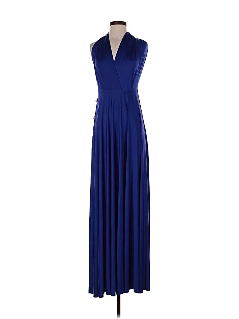 Henkaa Cocktail Dress: Blue Dresses - Size X-Small