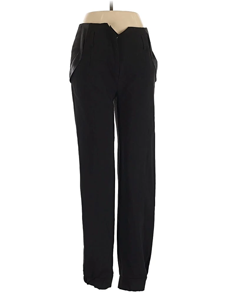 Star Style Dress Pants - Mid/Reg Rise: Black Bottoms - Size 7