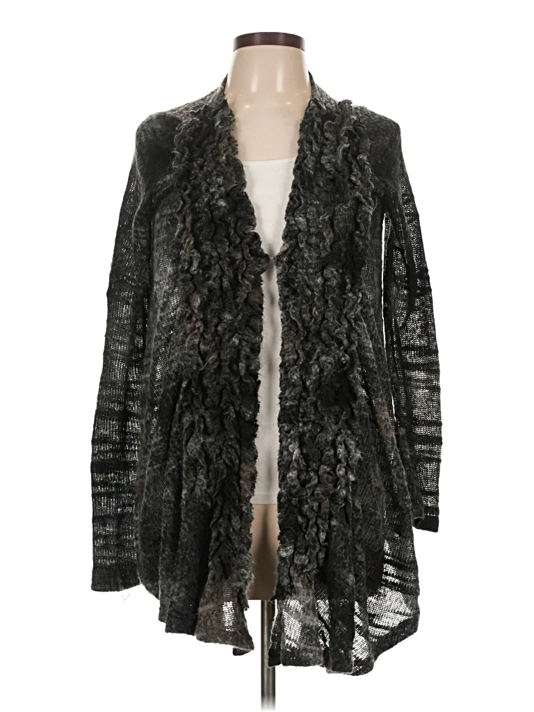 C. Oliver Cardigan Sweater: Gray Sweaters & Sweatshirts - Size Large