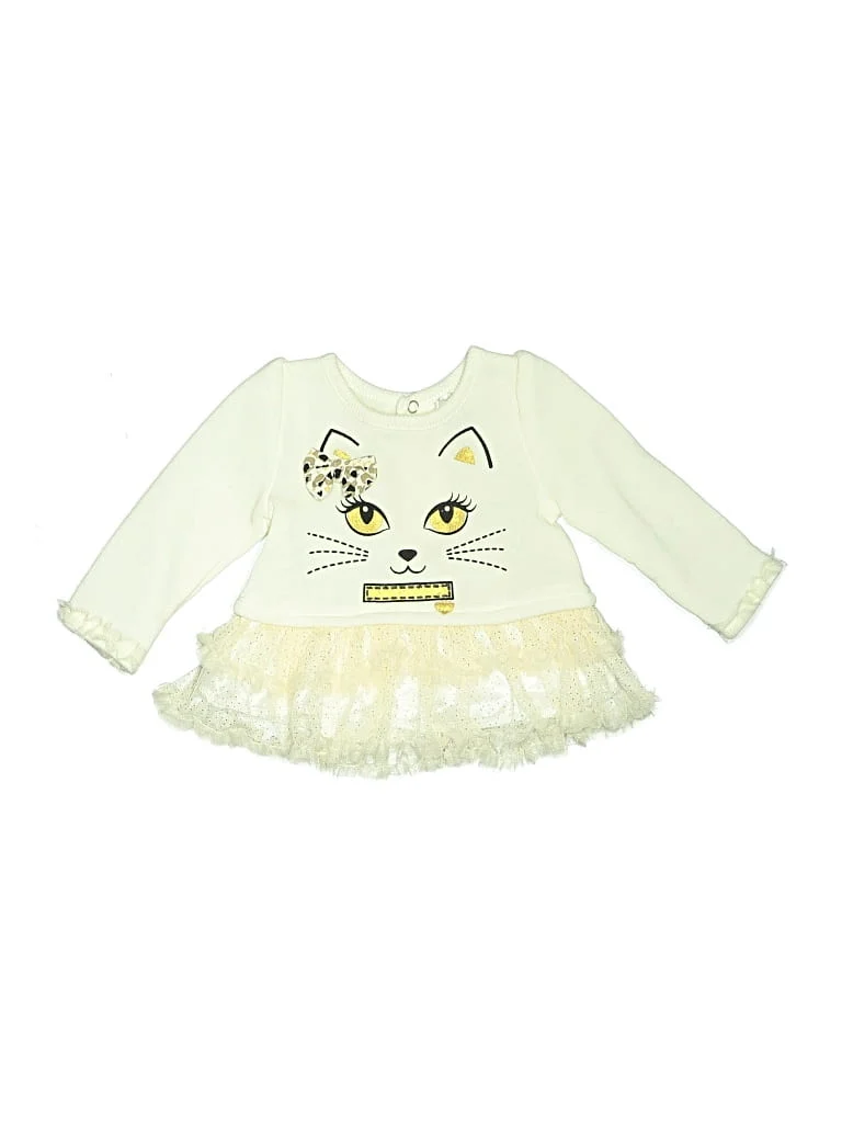 Swiggles Sweatshirt: Yellow Tops - Size 0-3 Month