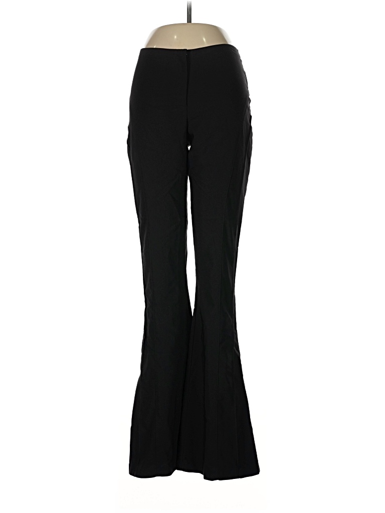 M Collection Dress Pants - Mid/Reg Rise: Black Bottoms - Size 7