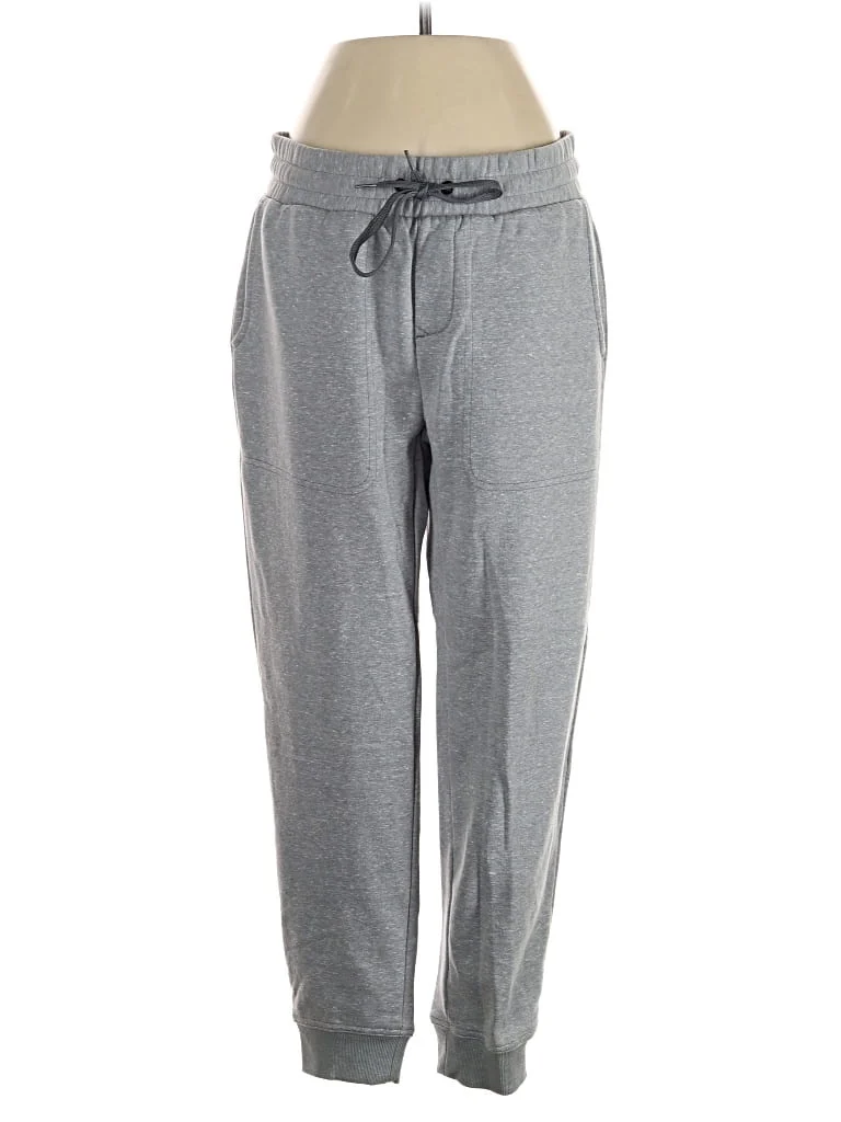 Huntington Surf And Sport Casual Pants - High Rise: Gray Bottoms - Size Small