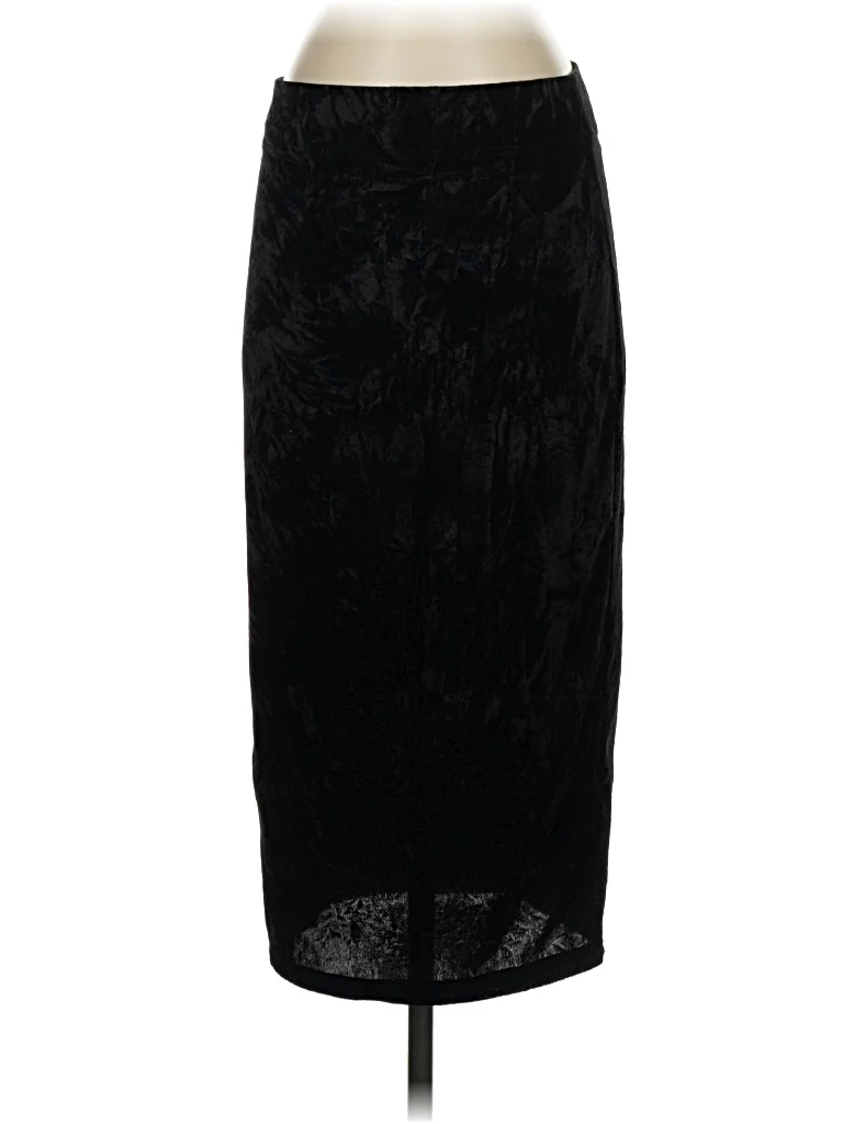 Leshop Formal Skirt: Black Bottoms - Size Small