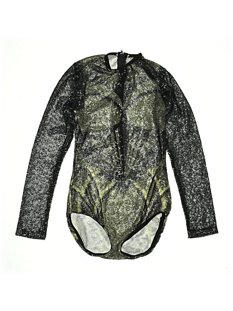 Alexandra Bodysuit: Black Tops - Size X-Small