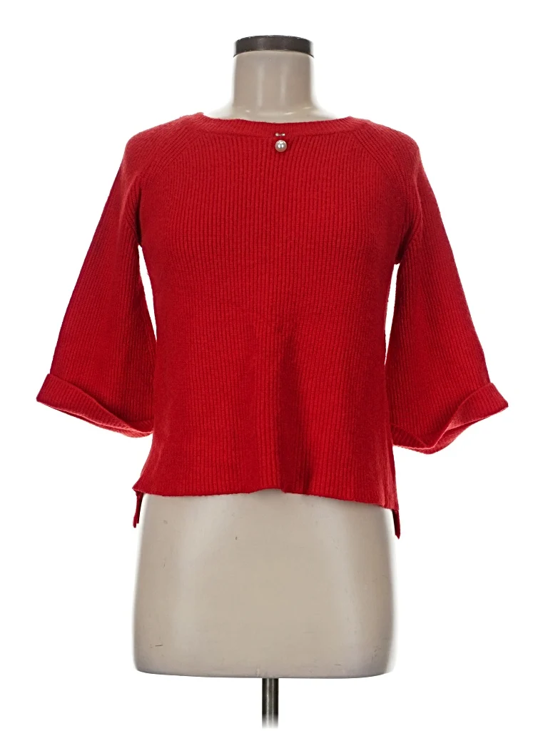 ACE Fashion Pullover Sweater: Red Tops