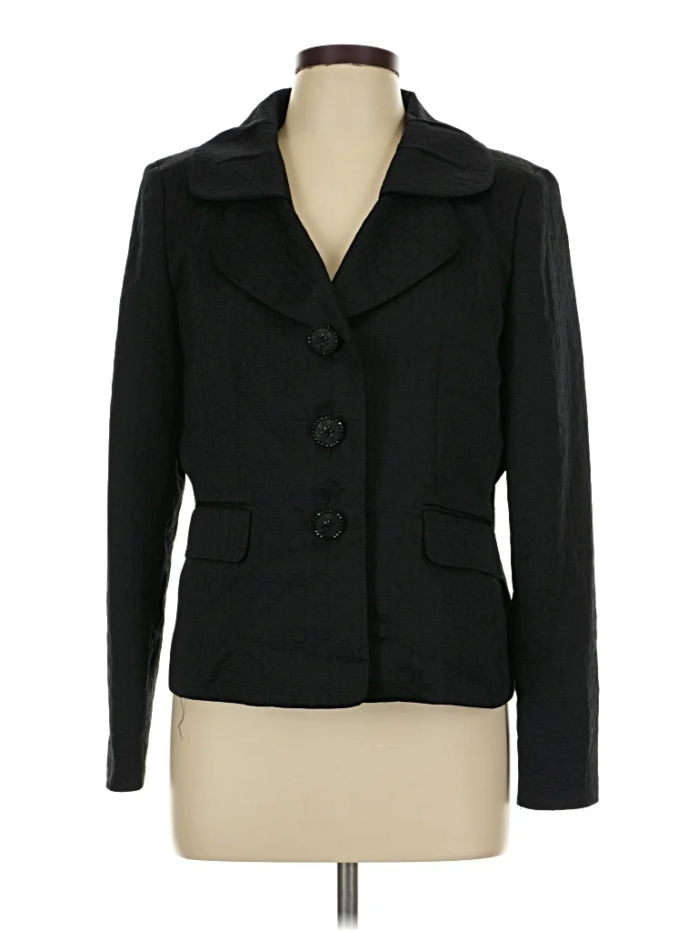 Suit Studio Blazer Jacket: Black Jackets & Outerwear - Size 12