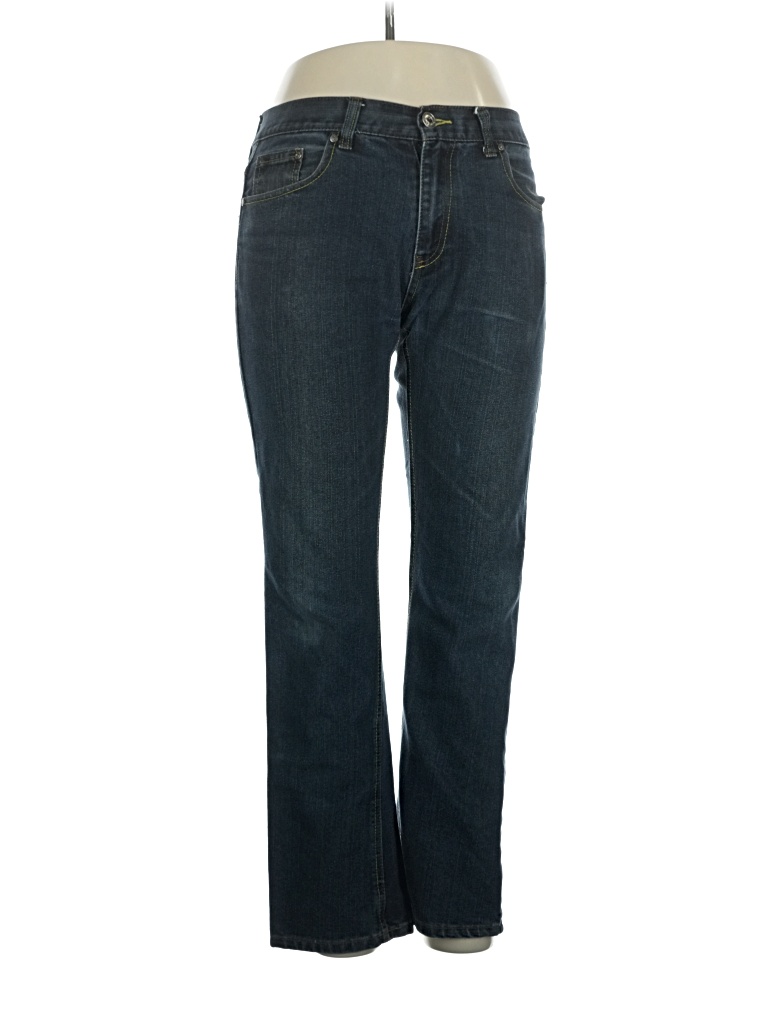 Moto Jeans - High Rise: Blue Bottoms - Size 34