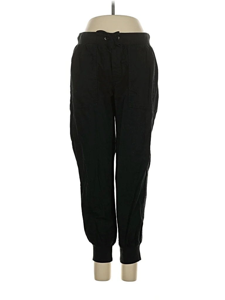 Gap Casual Pants - Mid/Reg Rise: Black Bottoms - Size Small