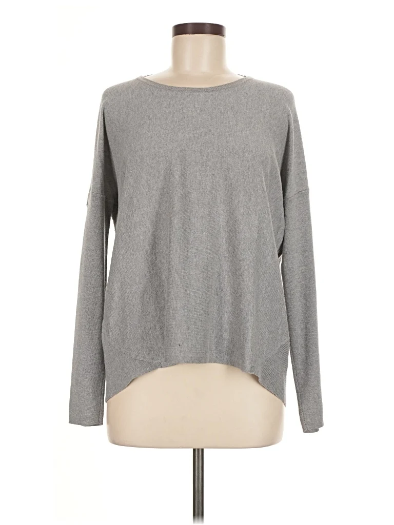 Vintageous Pullover Sweater: Gray Tops - Size Medium