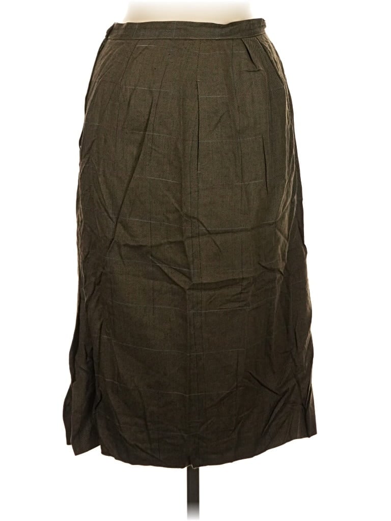 Anne Klein Casual Skirt: Brown Bottoms - Size 8