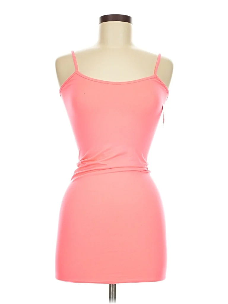 M&B Tank Top Pink Strapless Neckline Tops - Used