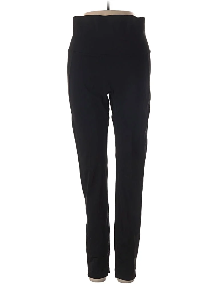 Bootyful Active Pants - High Rise: Black Activewear - Size Medium