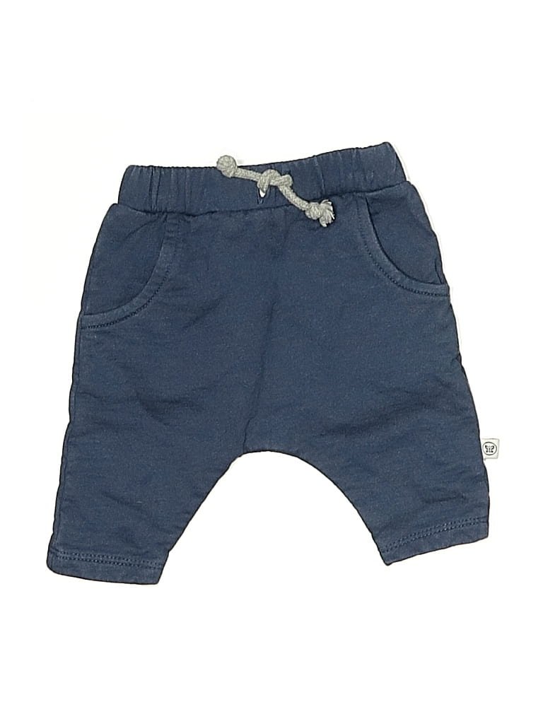 Honest Baby Clothing Casual Pants: Blue Bottoms - Size Newborn