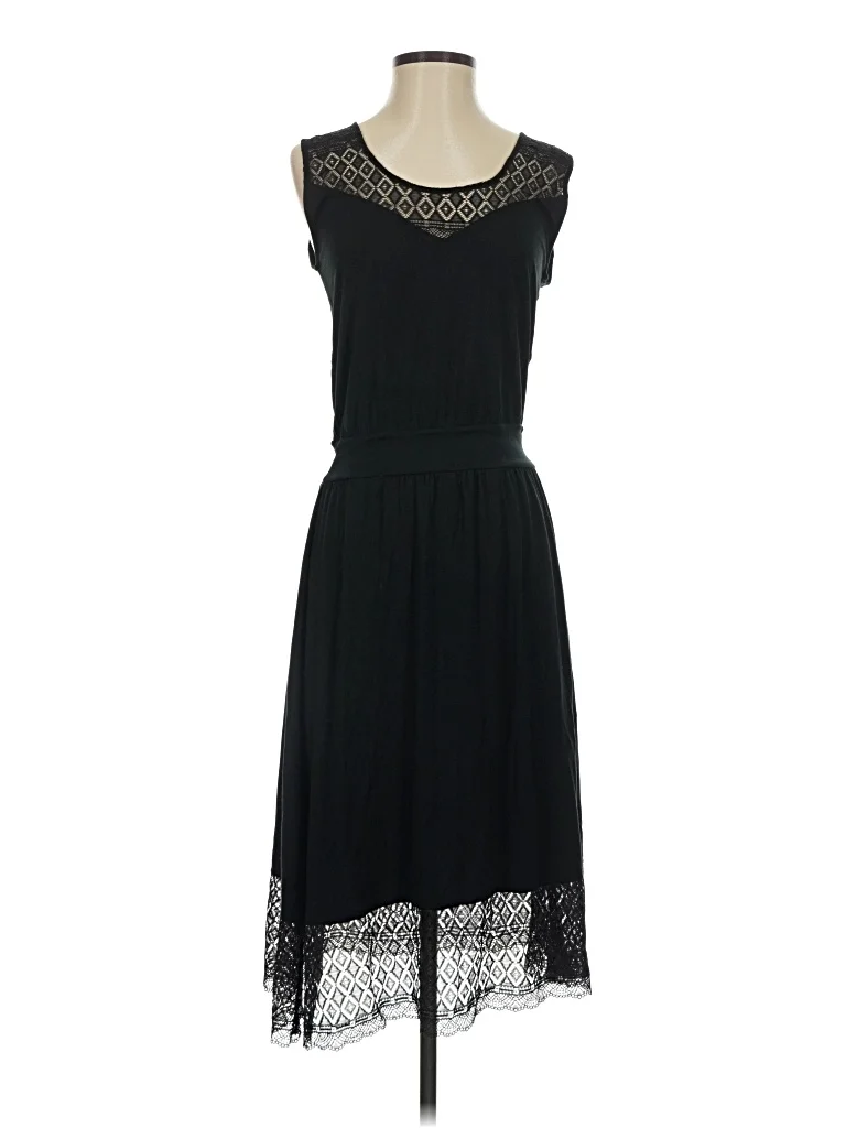 Les Lunes Cocktail Dress - DropWaist: Black Dresses - Used - Size X-Small