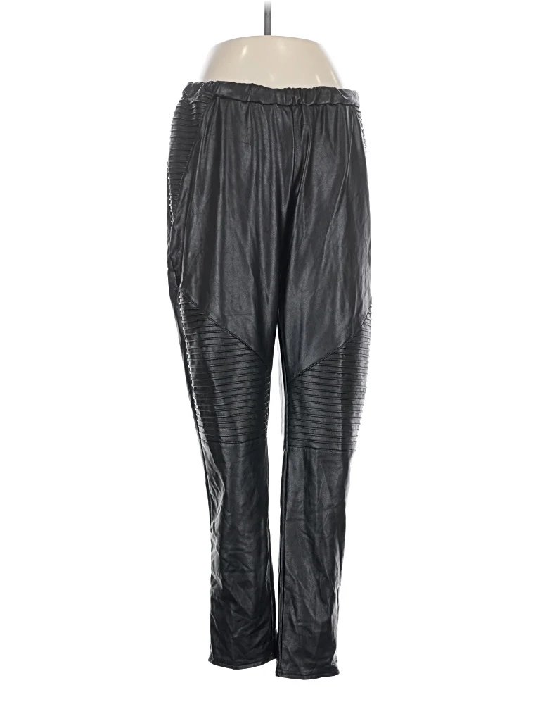 mod x Casual Pants - Mid/Reg Rise: Black Bottoms - Size Large