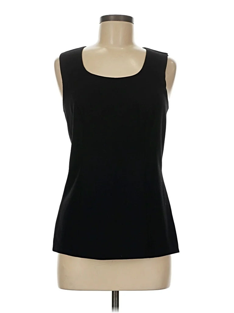Susanna Sleeveless Top Black Scoop Neck Tops - Used - Size Medium