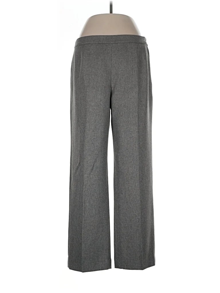 Suit Studio Dress Pants - High Rise: Gray Bottoms - Size 10 Petite