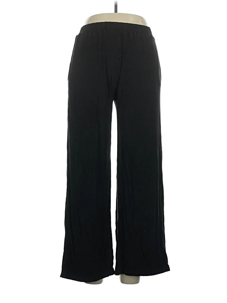 Fittin Casual Pants - High Rise: Black Bottoms - Size X-Large