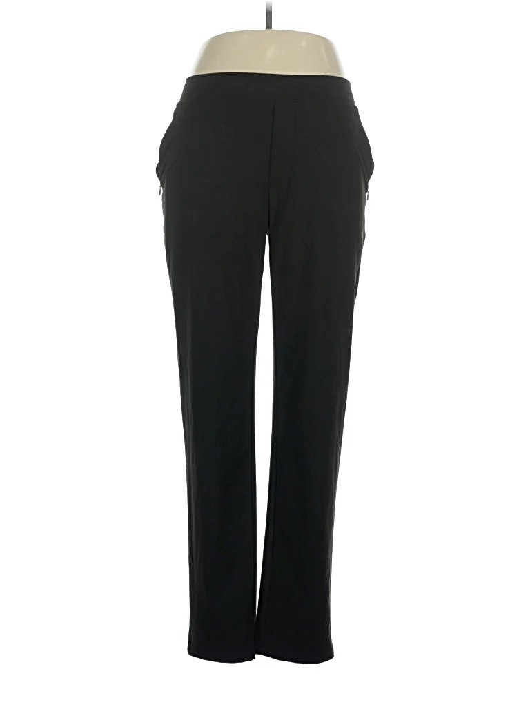 ninepine Dress Pants - High Rise: Black Bottoms - Size X-Large