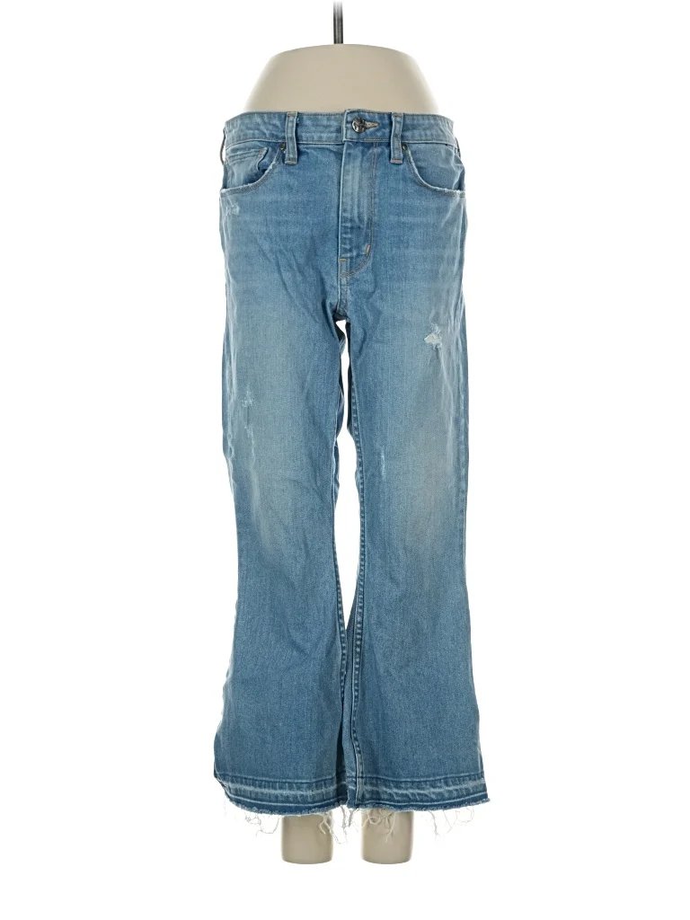 Frankie. Jeans - High Rise: Blue Bottoms - Size 27