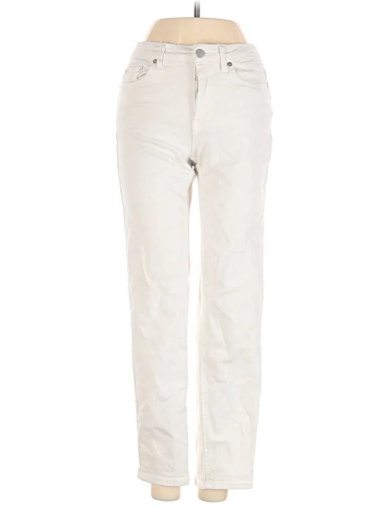 OAD New York Casual Pants - High Rise: Ivory Bottoms - Size 0
