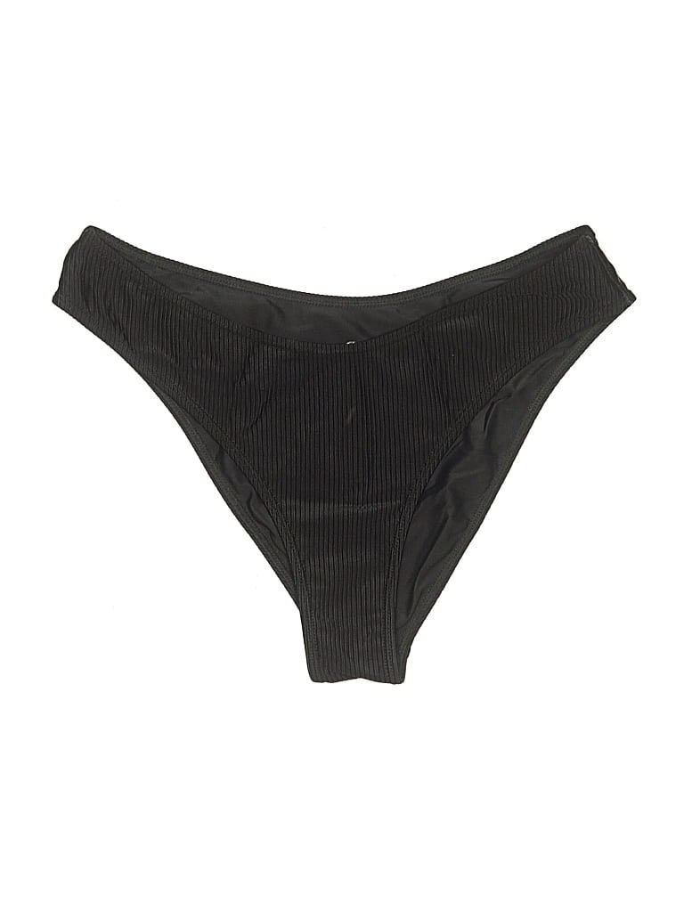 Beach Babe Swimwear Swimsuit Bottoms: Black Swimwear - Size X-Large