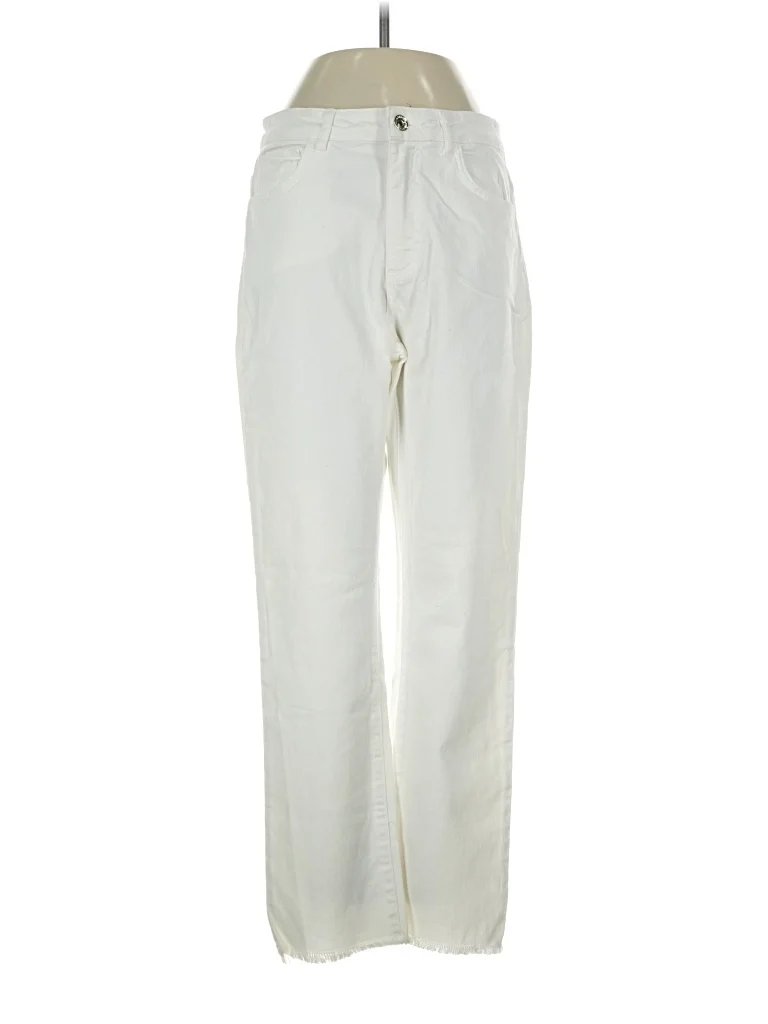 EMMA Jeans - High Rise: Ivory Bottoms - Size 4