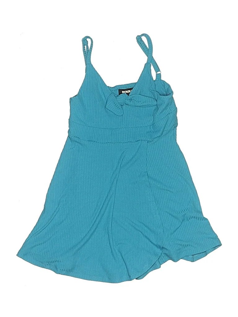 Nova Leotard: Teal Tops - Size 7