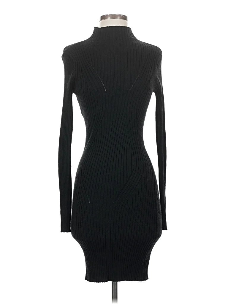 Rielle Casual Dress - Sweater Dress: Black Dresses - Used - Size Small