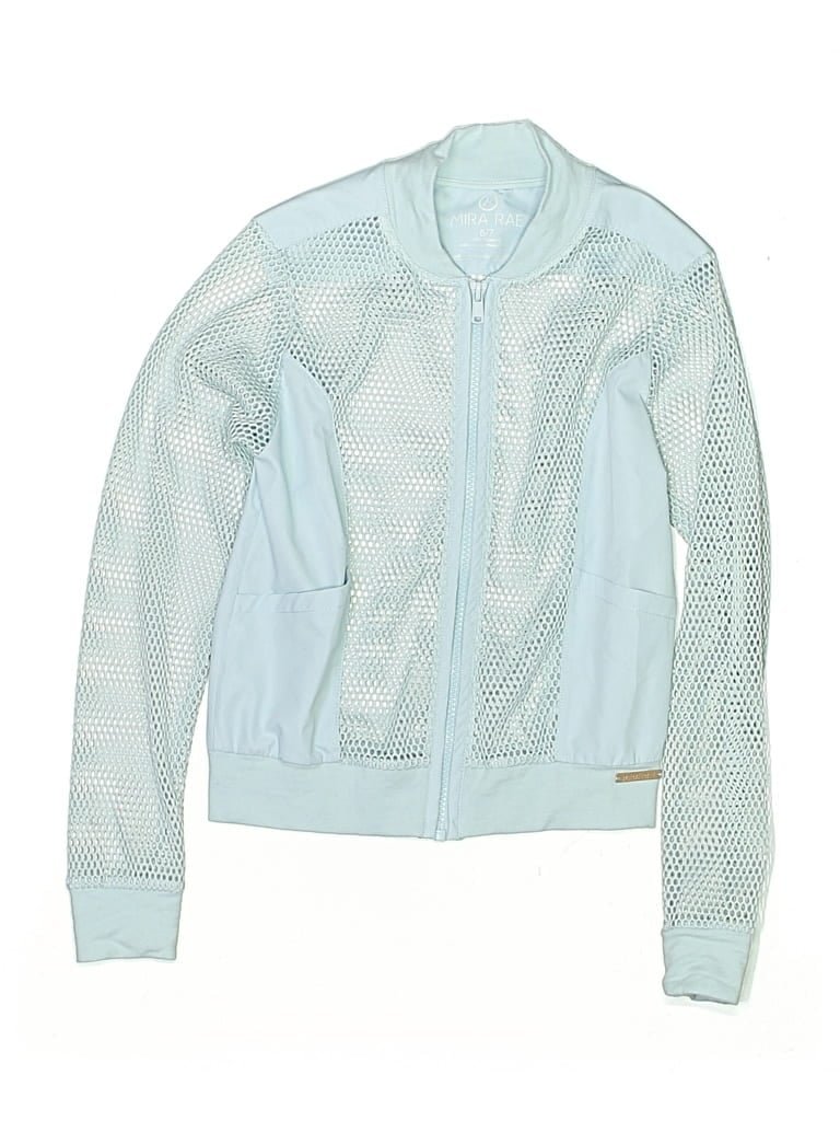 mira rae Track Jacket: Blue Jackets & Outerwear - Size 6