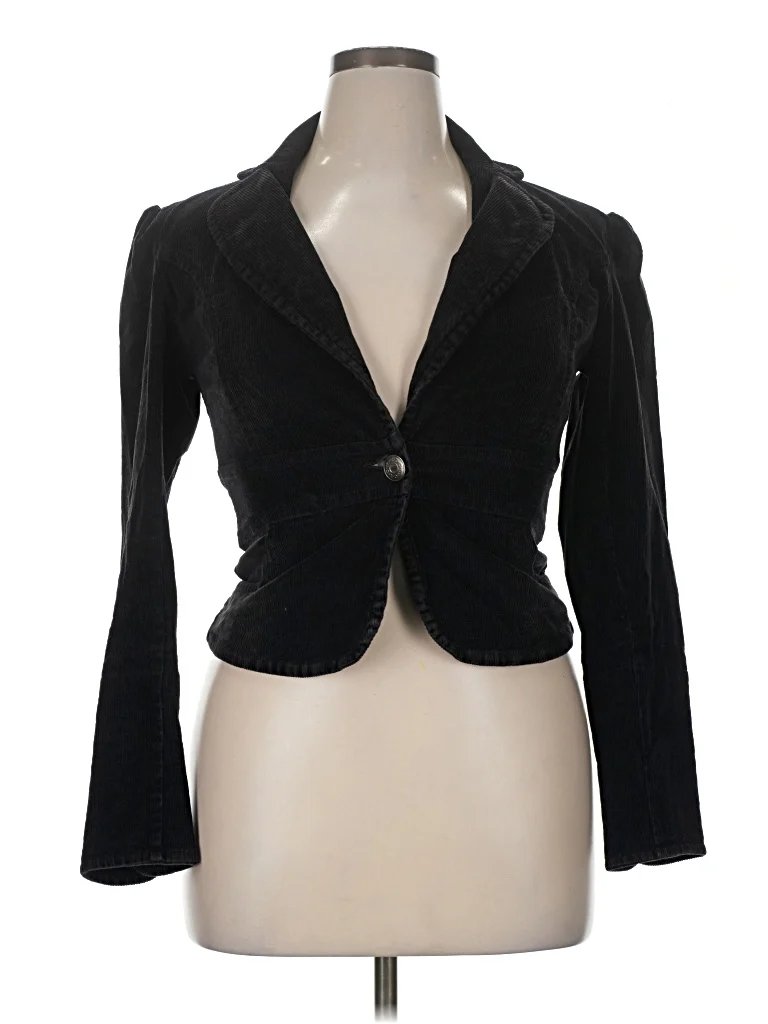 Moto Blazer Jacket: Black Jackets & Outerwear - Size X-Large
