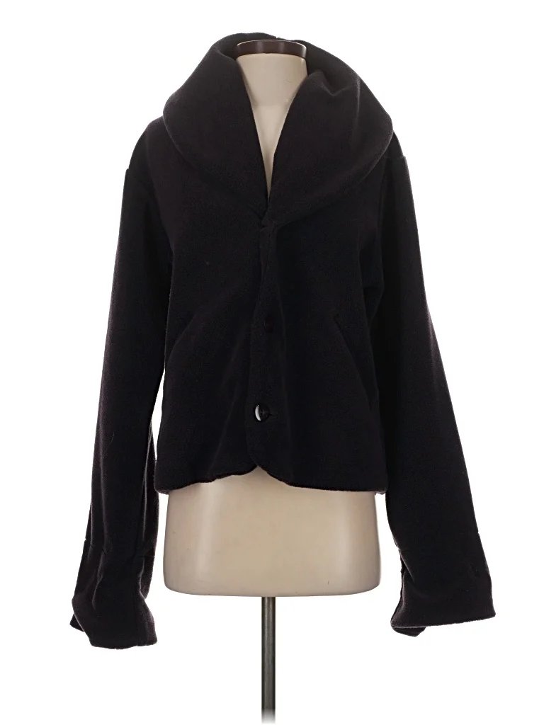 Private Editions by Chico's Jacket: Black Jackets & Outerwear - Size Small