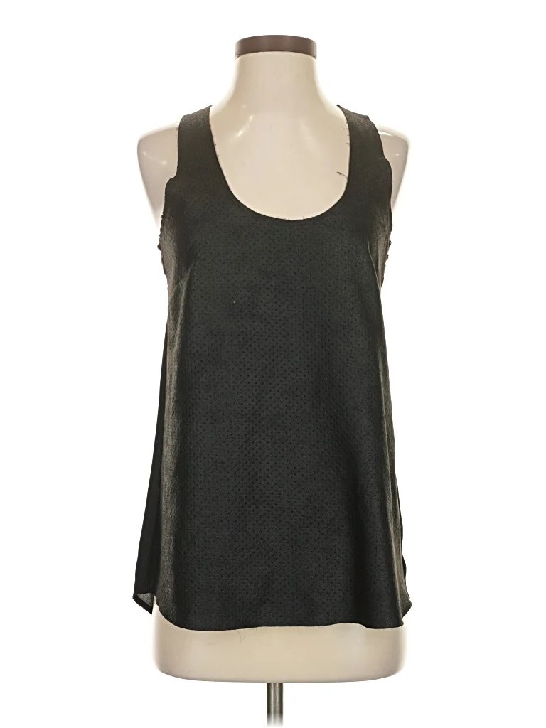 Georgie Sleeveless Top Black Halter Neckline Tops - Used - Size Small