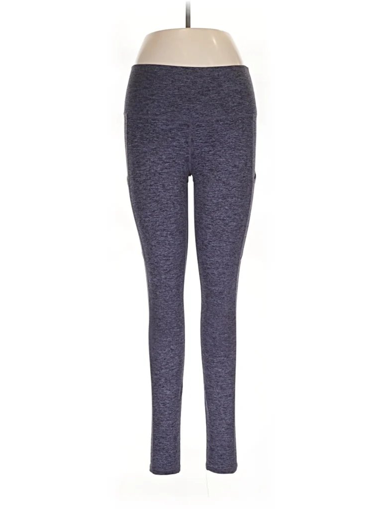 Four Athletics Yoga Pants - High Rise: Blue Activewear - Size 6