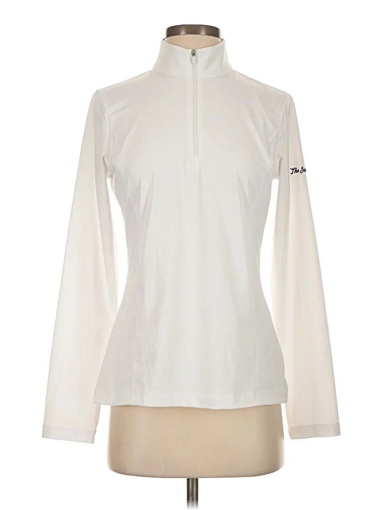 EP New York Long Sleeve T-Shirt: Ivory Tops - Size Small