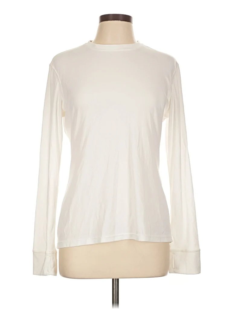 The Narragansett Long Sleeve Top Ivory Turtleneck Tops - Used - Size Large