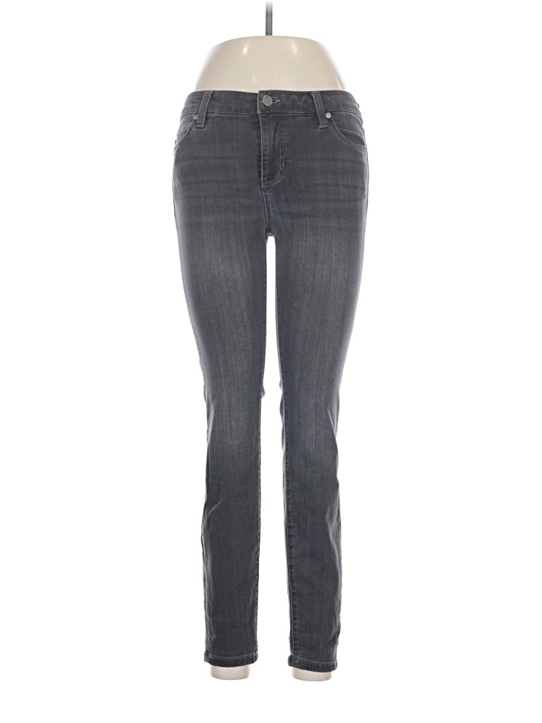 Liverpool Los Angeles Jeans - Mid/Reg Rise: Gray Bottoms - Size 6