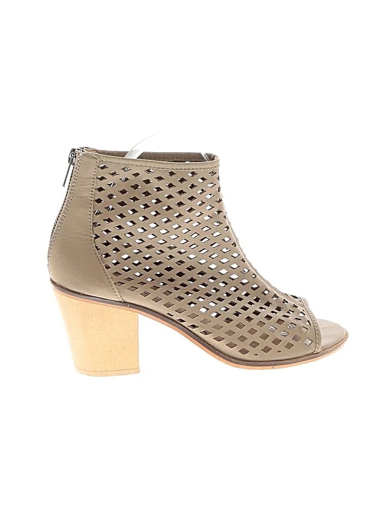 Kelsi Dagger Brooklyn Ankle Boots: Gray Shoes - Size 7 1/2