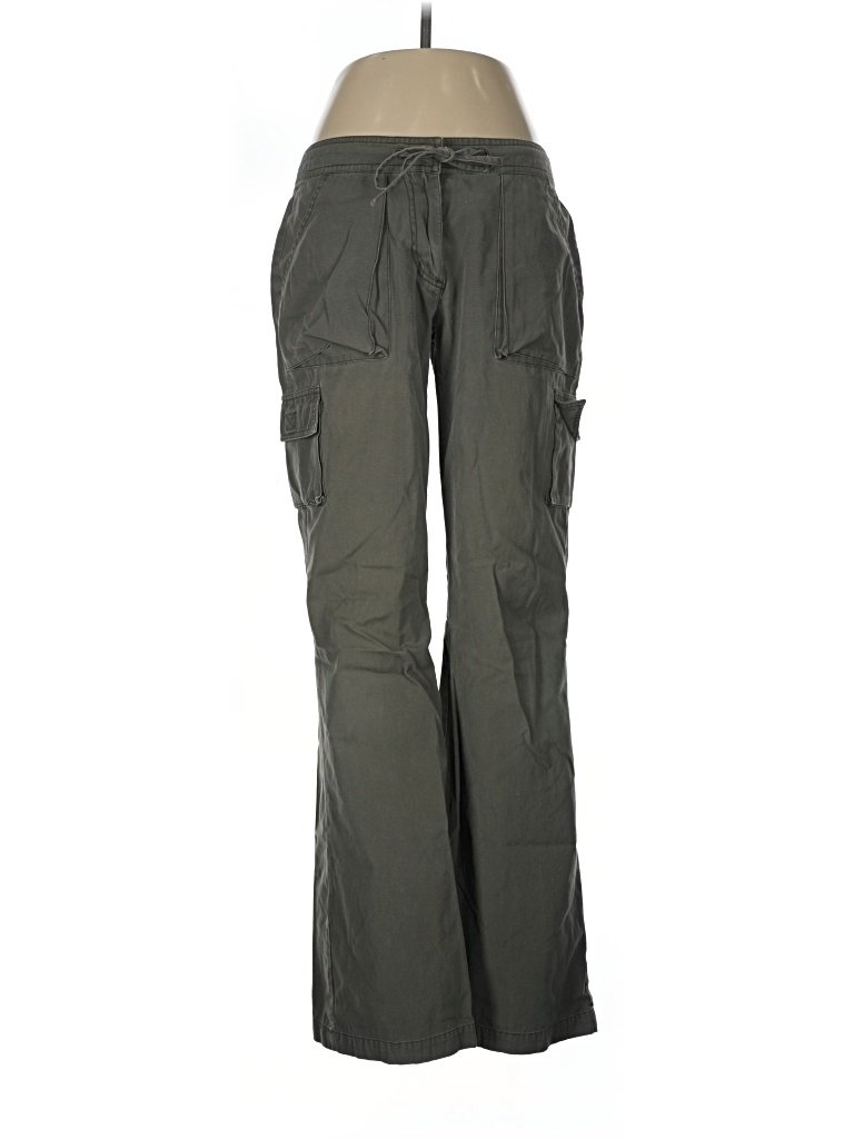 Minette Cargo Pants - High Rise: Green Bottoms - Size 9