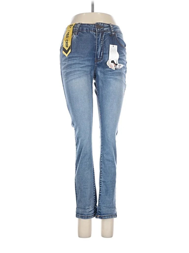 VIP Jeans Jeans - Low Rise: Blue Bottoms - Size 27