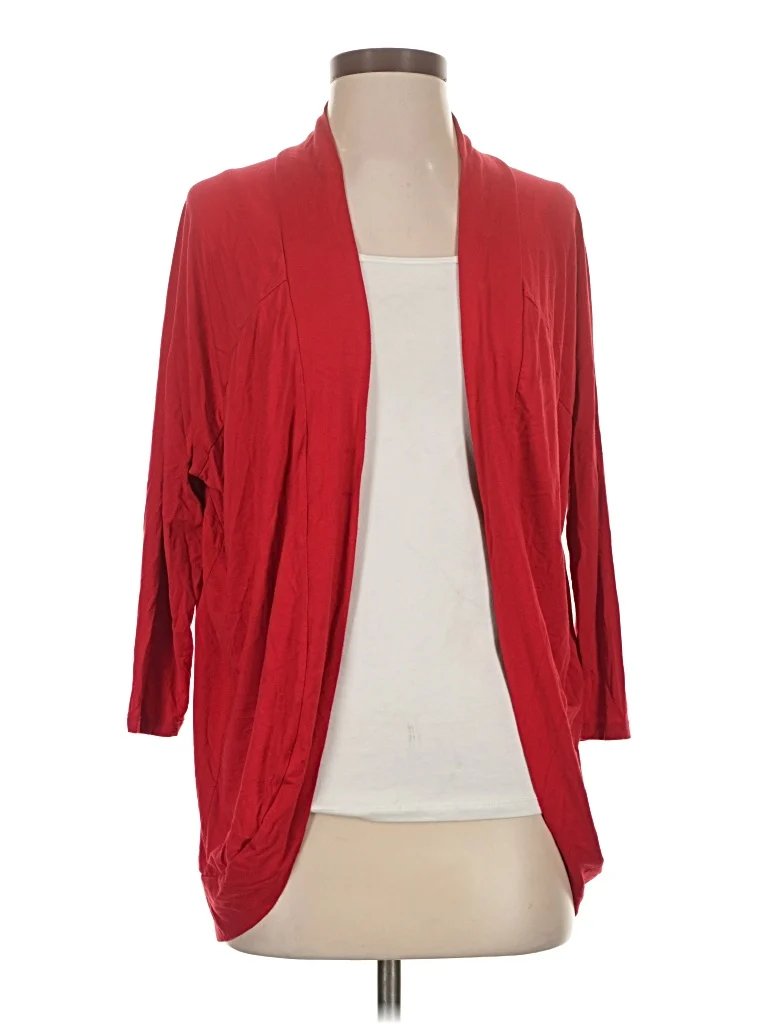 Les Lunes Kimono: Red Tops - Size X-Small