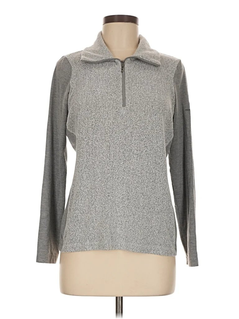 EP New York Fleece Jacket: Gray Jackets & Outerwear - Size Medium