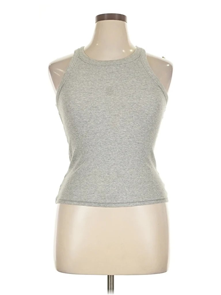 easy STANDARD Tank Top Gray Halter Neckline Tops - Used - Size X-Large