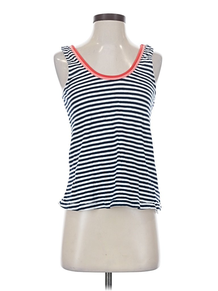 Splendid x Gray Malin Tank Top Blue Strapless Neckline Tops - Used - Size X-Small
