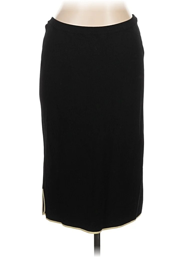 Bisou Jeans Formal Skirt: Black Bottoms - Size Large