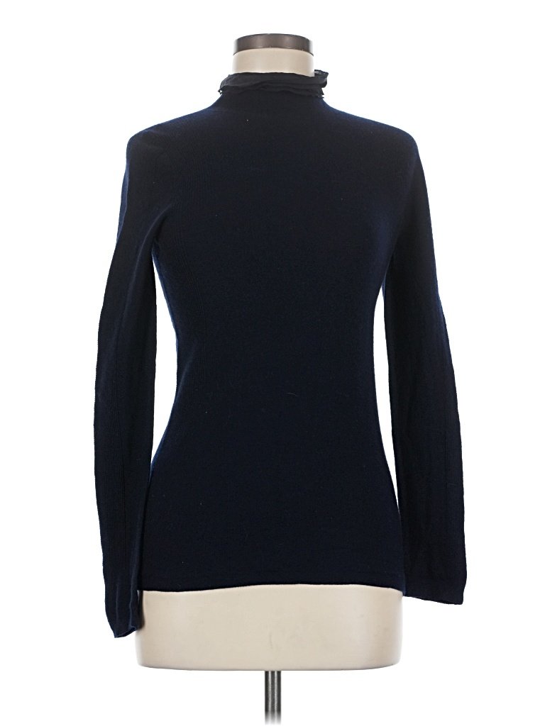 JIGOTT Long Sleeve Top Blue Turtleneck Tops - Used